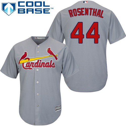Cardinals #44 Trevor Rosenthal Grey Cool Base Stitched Youth MLB Jersey