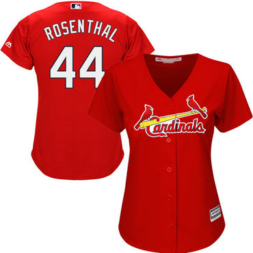 Cardinals #44 Trevor Rosenthal Red Alternate Women's Stitched MLB Jersey