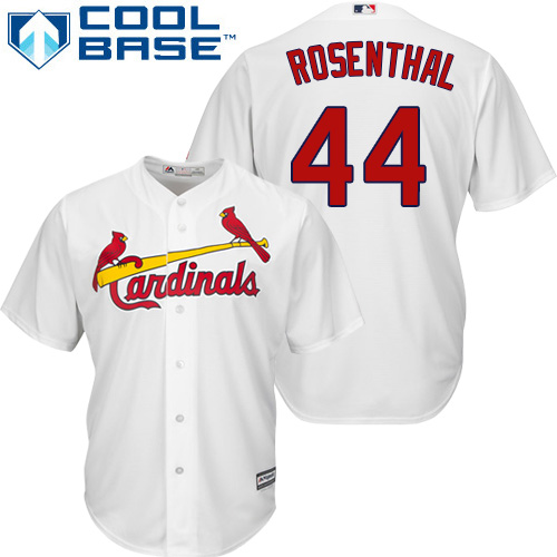 Cardinals #44 Trevor Rosenthal White Cool Base Stitched Youth MLB Jersey