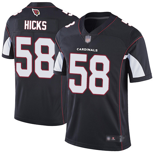 Cardinals #58 Jordan Hicks Black Alternate Men's Stitched Football Vapor Untouchable Limited Jersey Cardinals #58 Jordan Hicks Black Alternate Men's Stitched Football Vapor Untouchable Limited Jersey