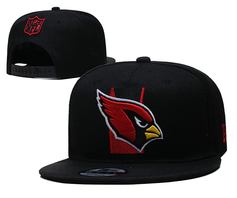 Cardinals Black Snapback Hat --YD