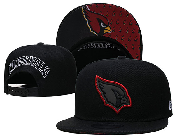 Cardinals Black Snapback Hat--GS