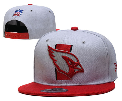 Cardinals Gray Snapback Hat --YD