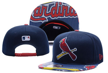 Cardinals Team Logo Navy Adjustable Hat YD