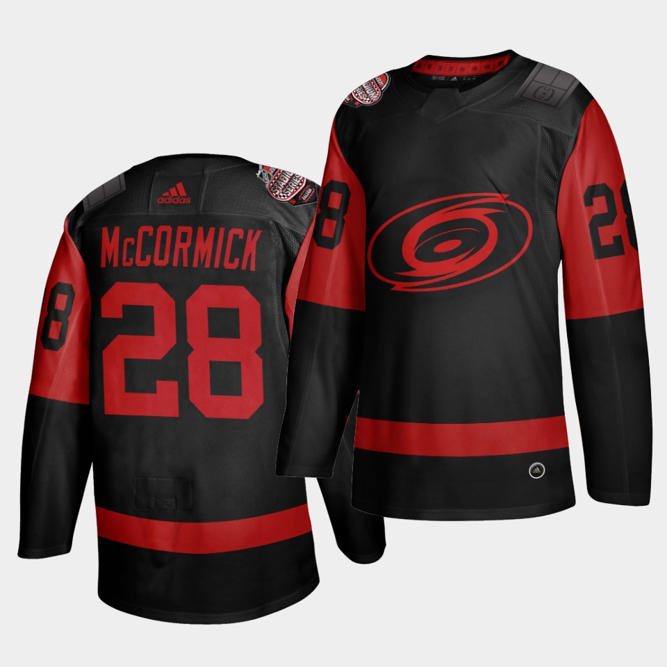 Carolina Hurricanes #28 Max Mccormick Black Men's 2021 Stadium Series Outdoor Game Jersey Carolina Hurricanes #28 Max Mccormick Black Men's 2021 Stadium Series Outdoor Game Jersey