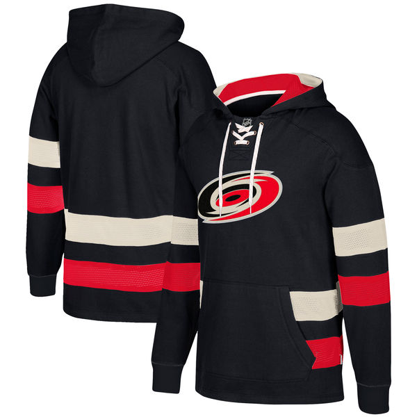 Carolina Hurricanes Black Men's Customized All Stitched Hooded Sweatshirt Carolina Hurricanes Black Men's Customized All Stitched Hooded Sweatshirt