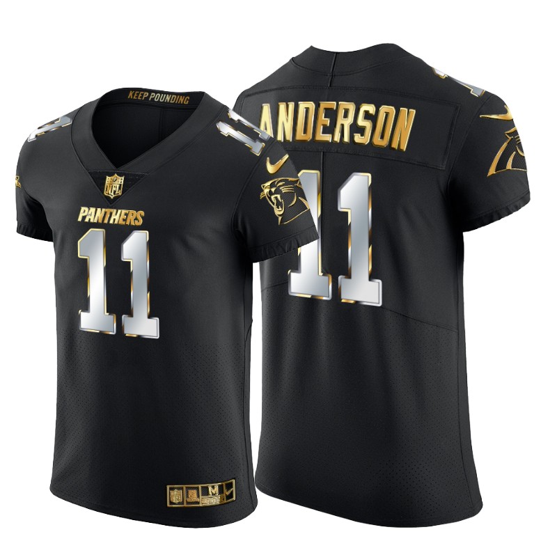 Carolina Panthers #11 Robby Anderson Men's Nike Black Edition Vapor Untouchable Elite NFL Jersey Carolina Panthers #11 Robby Anderson Men's Nike Black Edition Vapor Untouchable Elite NFL Jersey