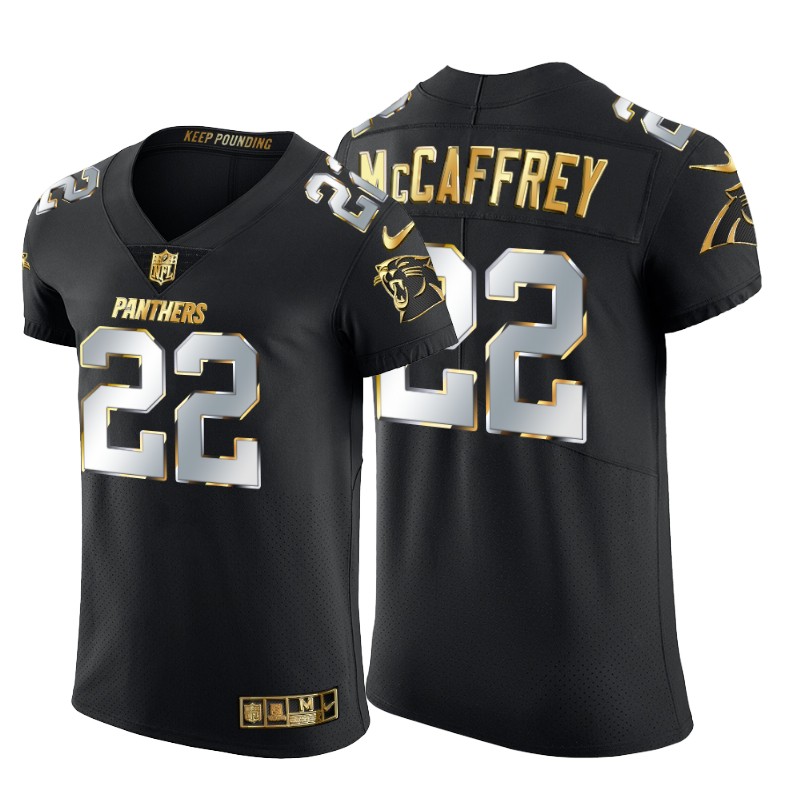 Carolina Panthers #22 Christian McCaffrey Men's Nike Black Edition Vapor Untouchable Elite NFL Jersey Carolina Panthers #22 Christian McCaffrey Men's Nike Black Edition Vapor Untouchable Elite NFL Jersey