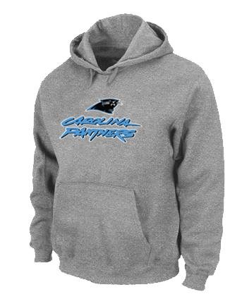 Carolina Panthers Authentic Logo Pullover Hoodie Grey Carolina Panthers Authentic Logo Pullover Hoodie Grey