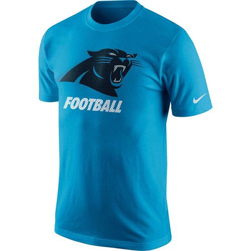 Carolina Panthers Blue Facility T-Shirt Carolina Panthers Blue Facility T-Shirt