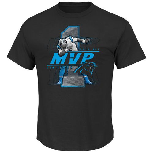 Carolina Panthers Cam Newton Majestic 2015 NFL Honors MVP Dab Name & Number T-Shirt Black Carolina Panthers Cam Newton Majestic 2015 NFL Honors MVP Dab Name & Number T-Shirt Black