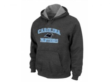 Carolina Panthers Heart & Soul Pullover Hoodie D.Grey Carolina Panthers Heart & Soul Pullover Hoodie D.Grey
