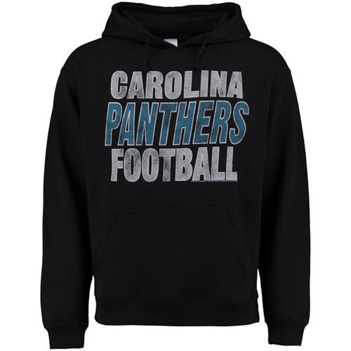 Carolina Panthers Junk Food Kickoff Pullover Hoodie Black Carolina Panthers Junk Food Kickoff Pullover Hoodie Black