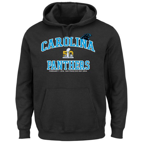 Carolina Panthers Majestic Super Bowl 50 Bound Heart and Soul Going To The Game Pullover Hoodie Black Carolina Panthers Majestic Super Bowl 50 Bound Heart and Soul Going To The Game Pullover Hoodie Black