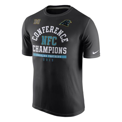 Carolina Panthers Nike 2015 NFC Conference Champions Arch Legend T-Shirt Black Carolina Panthers Nike 2015 NFC Conference Champions Arch Legend T-Shirt Black