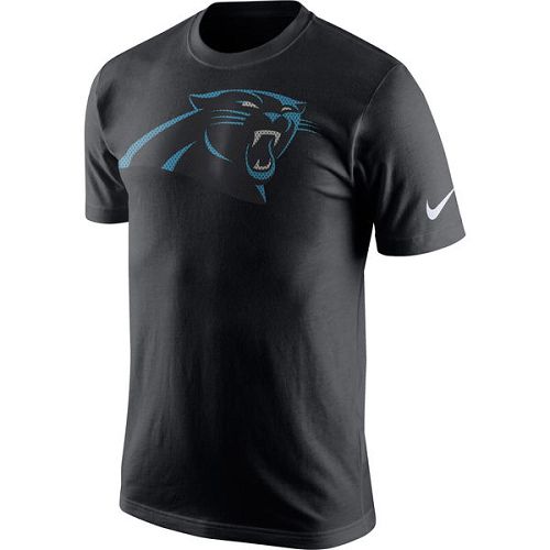 Carolina Panthers Nike Black Logo T-Shirt 2 Carolina Panthers Nike Black Logo T-Shirt 2