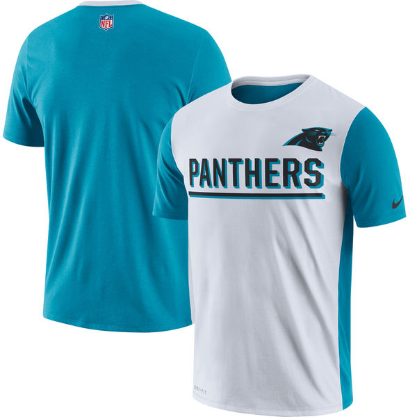 Carolina Panthers Nike Champ Drive 2.0 Performance T-Shirt White Carolina Panthers Nike Champ Drive 2.0 Performance T-Shirt White
