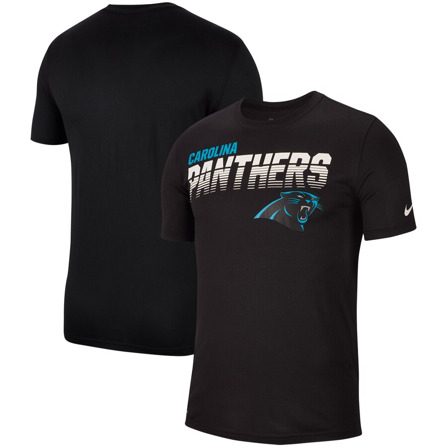 Carolina Panthers Nike Sideline Line Of Scrimmage Legend Performance T-Shirt Black Carolina Panthers Nike Sideline Line Of Scrimmage Legend Performance T-Shirt Black