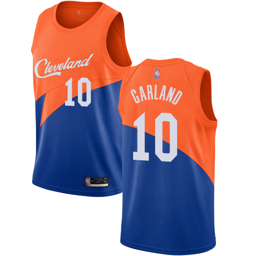Cavaliers #10 Darius Garland Blue Basketball Swingman City Edition 2018 19 Jersey Cavaliers #10 Darius Garland Blue Basketball Swingman City Edition 2018 19 Jersey