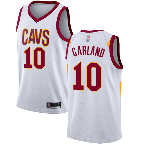 Cavaliers #10 Darius Garland White Basketball Swingman Association Edition Jersey Cavaliers #10 Darius Garland White Basketball Swingman Association Edition Jersey