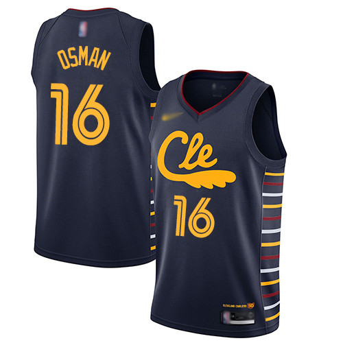 Cavaliers #16 Cedi Osman Navy Basketball Swingman City Edition 2019 20 Jersey Cavaliers #16 Cedi Osman Navy Basketball Swingman City Edition 2019 20 Jersey