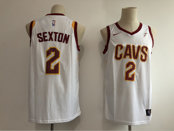 Cavaliers 2 Collin Sexton White Nike Swingman Jersey Cavaliers 2 Collin Sexton White Nike Swingman Jersey