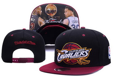 Cavaliers 2017 NBA Finals Black Adjustable Hat