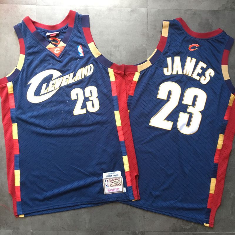 Cavaliers 23 Lebron James Navy 2008-09 Hardwood Classics Jersey Cavaliers 23 Lebron James Navy 2008-09 Hardwood Classics Jersey