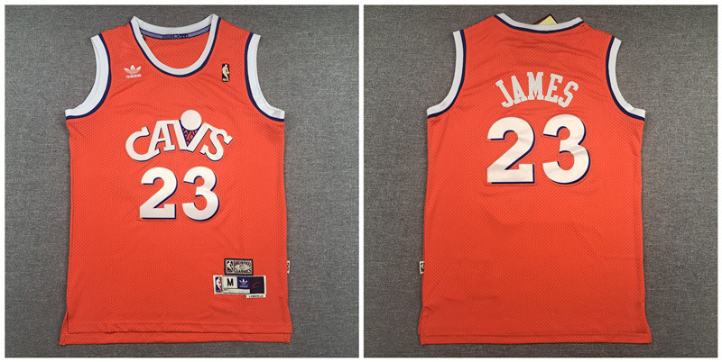 Cavaliers 23 Lebron James Orange Hardwood Classics Jersey Cavaliers 23 Lebron James Orange Hardwood Classics Jersey