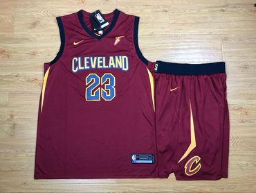 Cavaliers 23 Lebron James Red Nike Swingman Jersey(With Shorts) Cavaliers 23 Lebron James Red Nike Swingman Jersey(With Shorts)