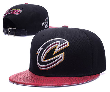 Cavaliers Big Logo Black Snapback Adjustable Hat GS
