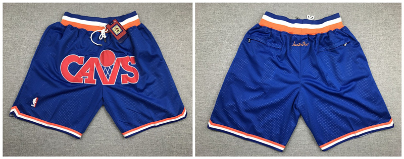 Cavaliers Blue Just Don Mesh Throwback With Pocket Shorts Cavaliers Blue Just Don Mesh Throwback With Pocket Shorts