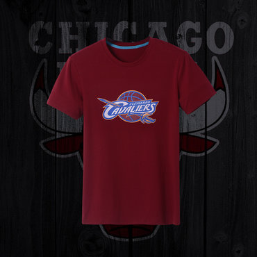 Cavaliers Fresh Logo D.Red Men's Short Sleeve T-Shirt Cavaliers Fresh Logo D.Red Men's Short Sleeve T-Shirt