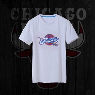 Cavaliers Fresh Logo White Men's Short Sleeve T-Shirt Cavaliers Fresh Logo White Men's Short Sleeve T-Shirt