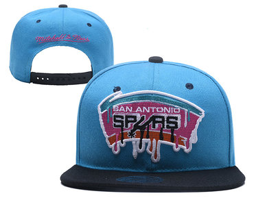 Cavaliers Team Logo Blue Mitchell & Ness Adjustable Hat YD