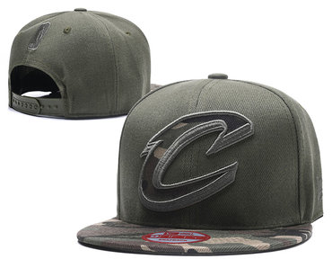 Cavaliers Team Logo Olive Adjustable Hat SG