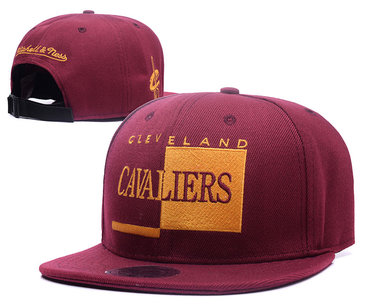 Cavaliers Team Logo Red Adjustable Hat GS