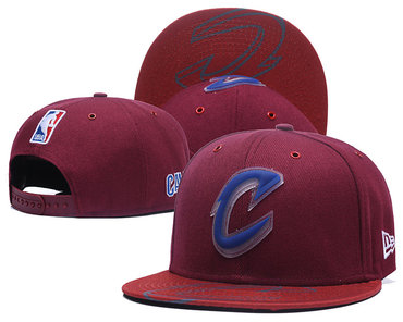 Cavaliers Team Logo Red Adjustable Hat GS