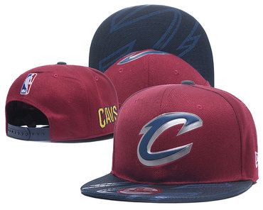 Cavaliers Team Logo Red Adjustable Hat YD