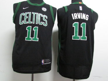 Celtics 11 Kyrie Irving Black Youth Nike Authentic Jersey Celtics 11 Kyrie Irving Black Youth Nike Authentic Jersey