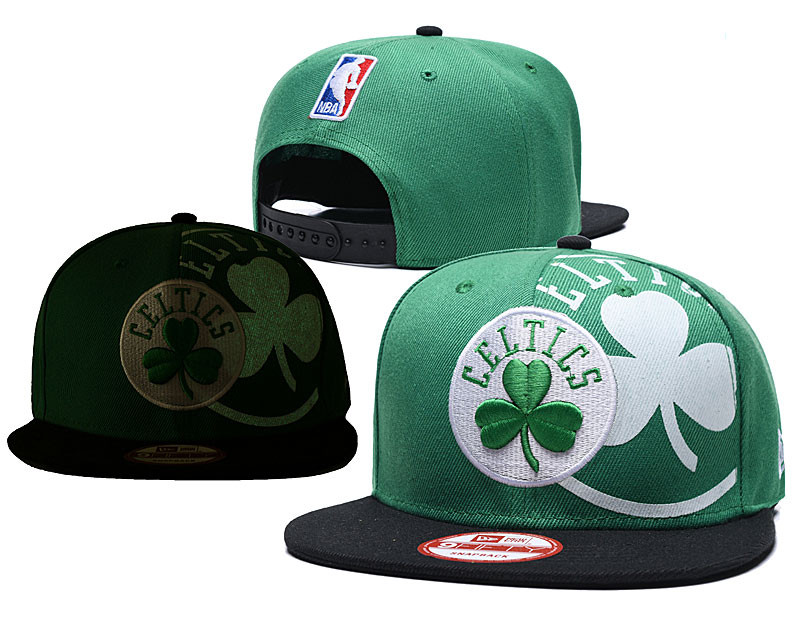 Celtics Team Logo Green Adjustable Hat GS