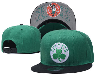 Celtics Team Logo Green Adjustable Hat GS