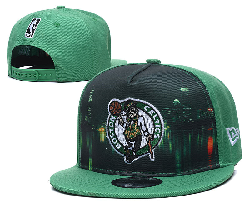 Celtics Team Logos Adjustable Hat YD 1