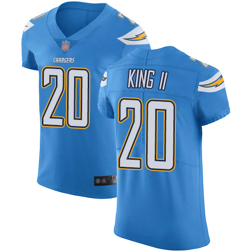Chargers #20 Desmond King II Electric Blue Alternate Men's Stitched Football Vapor Untouchable Elite Jersey Chargers #20 Desmond King II Electric Blue Alternate Men's Stitched Football Vapor Untouchable Elite Jersey
