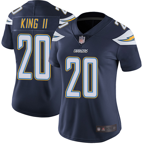 Chargers #20 Desmond King II Navy Blue Team Color Women's Stitched Football Vapor Untouchable Limited Jersey Chargers #20 Desmond King II Navy Blue Team Color Women's Stitched Football Vapor Untouchable Limited Jersey