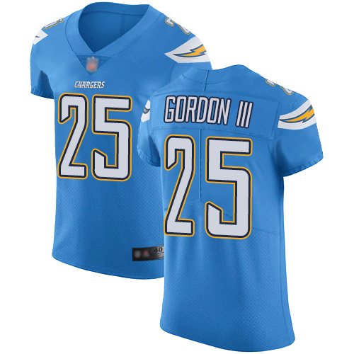 Chargers #25 Melvin Gordon III Electric Blue Alternate Men's Stitched Football Vapor Untouchable Elite Jersey Chargers #25 Melvin Gordon III Electric Blue Alternate Men's Stitched Football Vapor Untouchable Elite Jersey