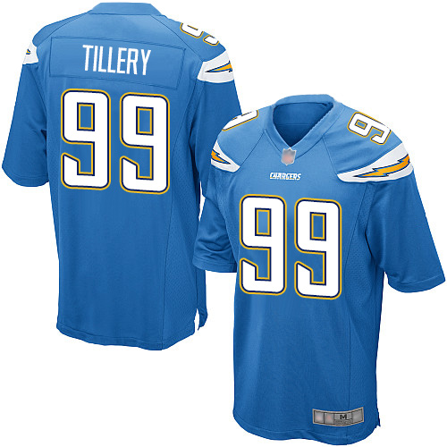 Chargers #99 Jerry Tillery Electric Blue Alternate Youth Stitched Football Elite Jersey Chargers #99 Jerry Tillery Electric Blue Alternate Youth Stitched Football Elite Jersey