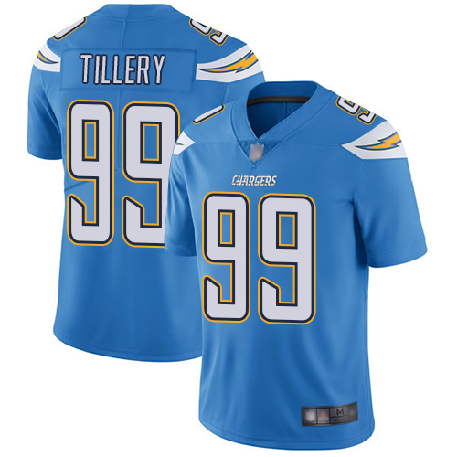 Chargers #99 Jerry Tillery Electric Blue Alternate Youth Stitched Football Vapor Untouchable Limited Jersey Chargers #99 Jerry Tillery Electric Blue Alternate Youth Stitched Football Vapor Untouchable Limited Jersey