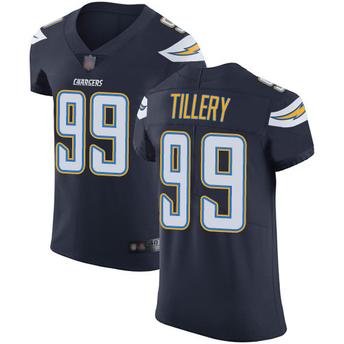 Chargers #99 Jerry Tillery Navy Blue Team Color Men's Stitched Football Vapor Untouchable Elite Jersey Chargers #99 Jerry Tillery Navy Blue Team Color Men's Stitched Football Vapor Untouchable Elite Jersey