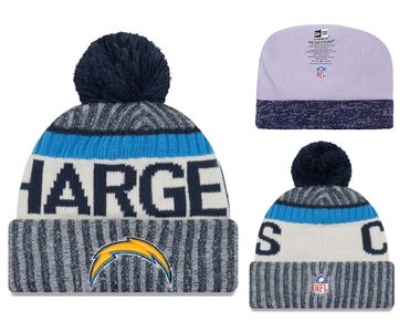Chargers Team Logo 2017 Sideline Knit Hat